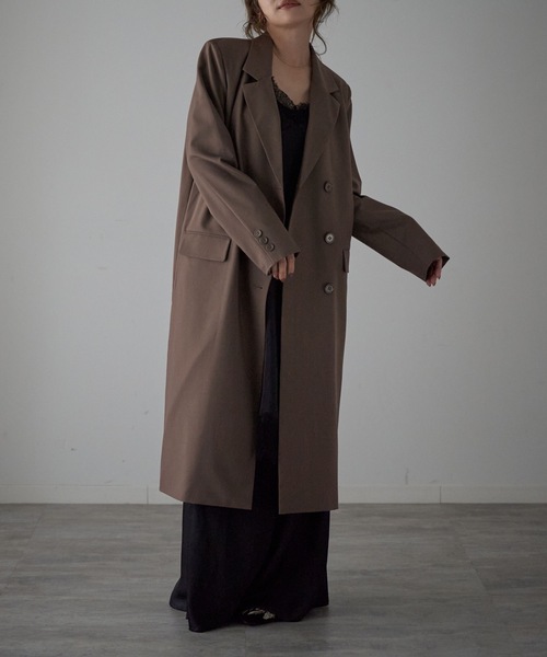 model：163cm. 着用サイズ：FREE
