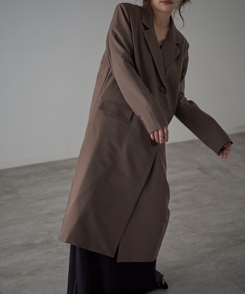 model：163cm. 着用サイズ：FREE