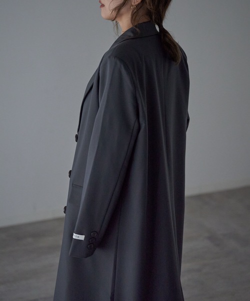 model：163cm. 着用サイズ：FREE