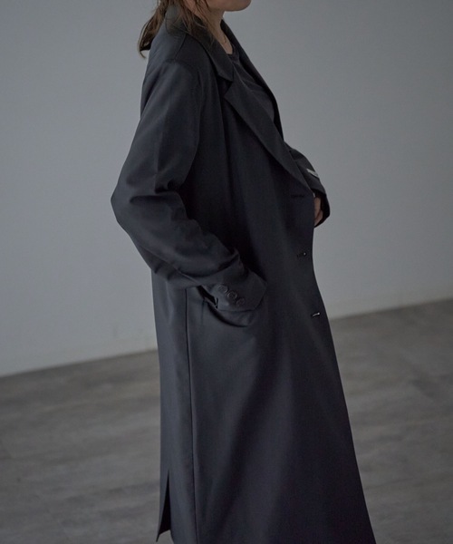 model：163cm. 着用サイズ：FREE