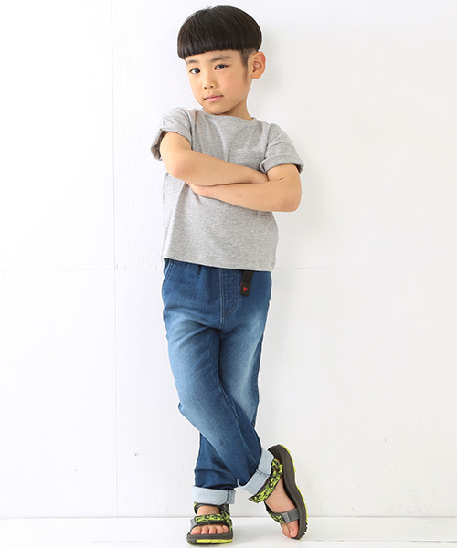 B:MING by BEAMS（ビーミングバイビームス）の「ビーミング by ビームス / ドロップショルダーTシャツ（Tシャツ/カットソー・キッズ・ライトグレー/ネイビー/オフホワイト・110/130/100/120/140/90）」の17枚目の写真