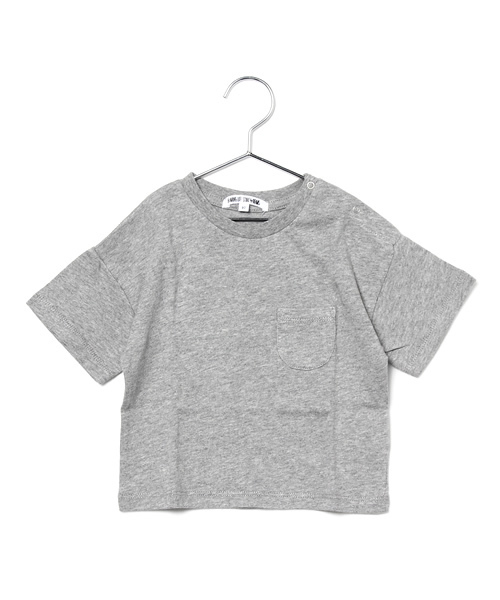 B:MING by BEAMS（ビーミングバイビームス）の「ビーミング by ビームス / ドロップショルダーTシャツ（Tシャツ/カットソー・キッズ・ライトグレー/ネイビー/オフホワイト・110/130/100/120/140/90）」の19枚目の写真