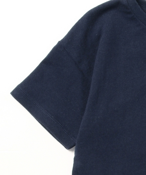 B:MING by BEAMS（ビーミングバイビームス）の「ビーミング by ビームス / ドロップショルダーTシャツ（Tシャツ/カットソー・キッズ・ライトグレー/ネイビー/オフホワイト・110/130/100/120/140/90）」の20枚目の写真