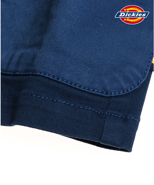 F.O.KIDS(エフオーキッズ)の「Dickies ストレッチジャケット(ディッキーズ)(テーラードジャケット・キッズ・ストライプ/キャメル/ブルー・100/95/120/110/80/90/130/140)」の17枚目の写真