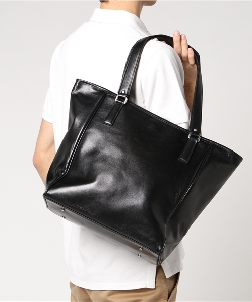 aniary（アニアリ）の「【aniary】アンティークレザートートバッグ/01