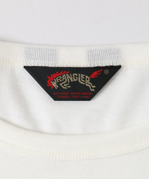 Wrangler（ラングラー）の「 UR Wrangler×URBAN RESEARCH　別注BIGロゴTシャツ（Tシャツ/カットソー・レディース・ネイビー/ホワイト系その他・FREE）」の14枚目の写真