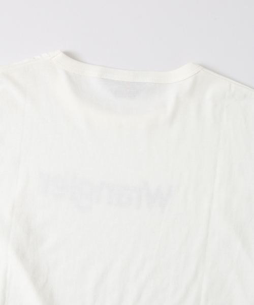 Wrangler（ラングラー）の「 UR Wrangler×URBAN RESEARCH　別注BIGロゴTシャツ（Tシャツ/カットソー・レディース・ネイビー/ホワイト系その他・FREE）」の10枚目の写真