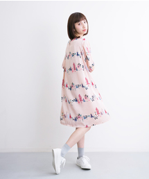 MERLOT | 動物と姫柄ワンピース9756(ワンピース)