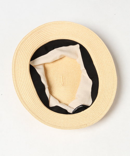 Ne-net（ネネット）の「ぺちゃんこHAT（ハット・レディース・ベージュ/ダークブラウン/ライトグリーン・フリー）」の6枚目の写真