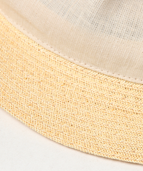 Ne-net（ネネット）の「ぺちゃんこHAT（ハット・レディース・ベージュ/ダークブラウン/ライトグリーン・フリー）」の7枚目の写真