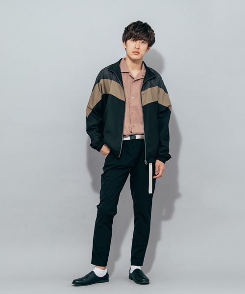 SENSE OF PLACE by URBAN RESEARCH（センスオブプレイスバイアーバンリサーチ）の「トラックジャケット（その他アウター・メンズ・ベージュ/グリーン・LARGE/MEDIUM）」の5枚目の写真