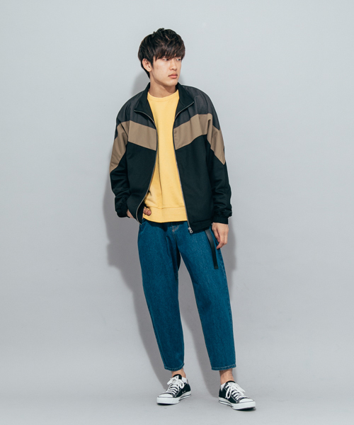 SENSE OF PLACE by URBAN RESEARCH（センスオブプレイスバイアーバンリサーチ）の「トラックジャケット（その他アウター・メンズ・ベージュ/グリーン・LARGE/MEDIUM）」の6枚目の写真