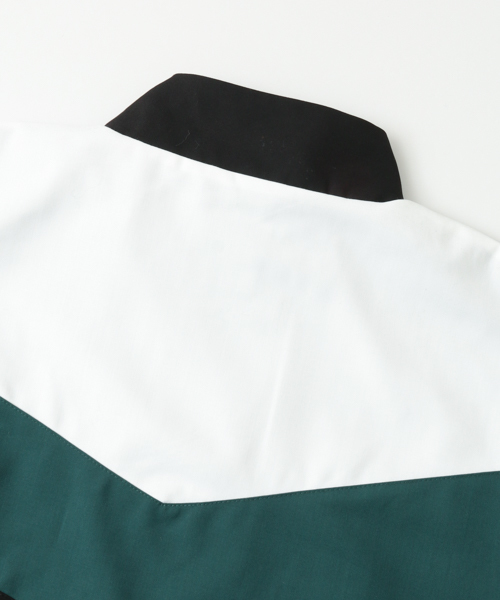 SENSE OF PLACE by URBAN RESEARCH（センスオブプレイスバイアーバンリサーチ）の「トラックジャケット（その他アウター・メンズ・ベージュ/グリーン・LARGE/MEDIUM）」の18枚目の写真