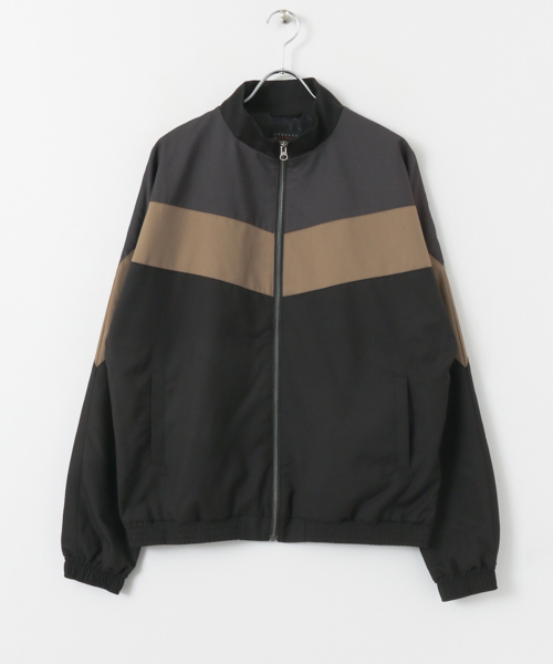 SENSE OF PLACE by URBAN RESEARCH（センスオブプレイスバイアーバンリサーチ）の「トラックジャケット（その他アウター・メンズ・ベージュ/グリーン・LARGE/MEDIUM）」の19枚目の写真