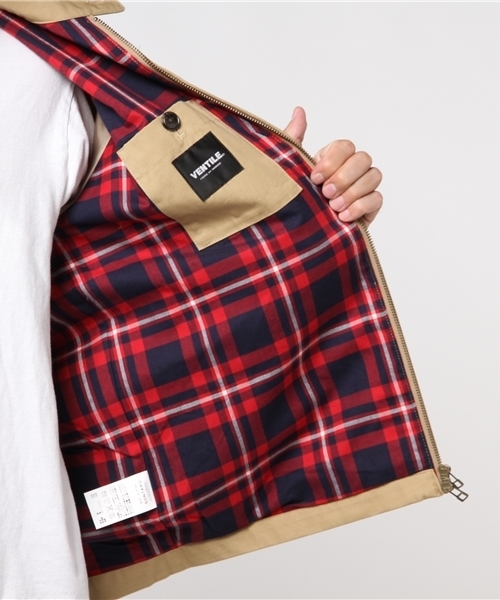 SONTAKU(ソンタク)の「VENTILE G4型ジャケット(ブルゾン・メンズ・ブラック/ネイビー/ベージュ系その他・SMALL/MEDIUM/LARGE/X-LARGE)」の6枚目の写真
