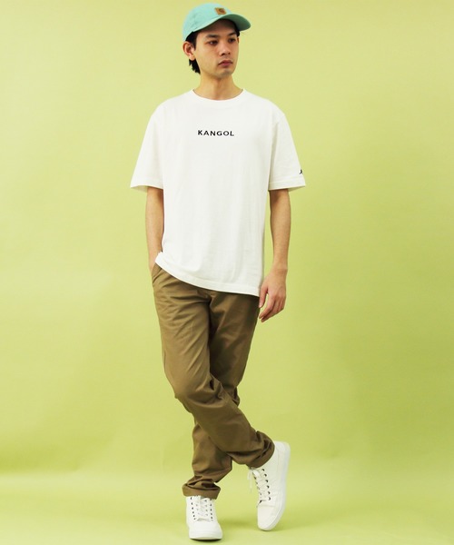 ８(eight)（エイト）の「カラーストレートチノパン（チノパンツ・メンズ・ネイビー/ベージュ/カーキ/ブラック/ホワイト/キャメル/グレー/ブラウン/ダークグリーン・MEDIUM/X-LARGE/LARGE/SMALL/XX-LARGE）」の19枚目の写真