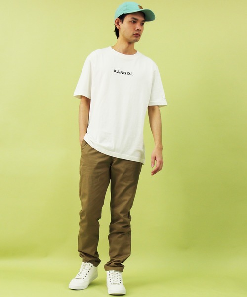 ８(eight)（エイト）の「カラーストレートチノパン（チノパンツ・メンズ・ネイビー/ベージュ/カーキ/ブラック/ホワイト/キャメル/グレー/ブラウン/ダークグリーン・MEDIUM/X-LARGE/LARGE/SMALL/XX-LARGE）」の18枚目の写真