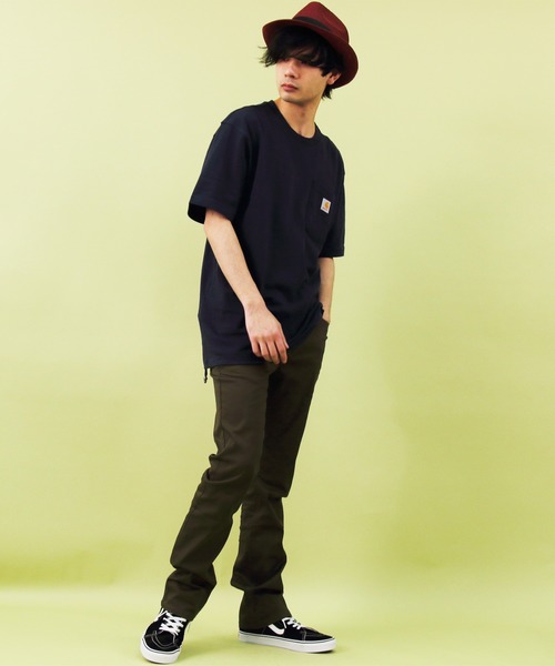 ８(eight)（エイト）の「カラーストレートチノパン（チノパンツ・メンズ・ネイビー/ベージュ/カーキ/ブラック/ホワイト/キャメル/グレー/ブラウン/ダークグリーン・MEDIUM/X-LARGE/LARGE/SMALL/XX-LARGE）」の14枚目の写真