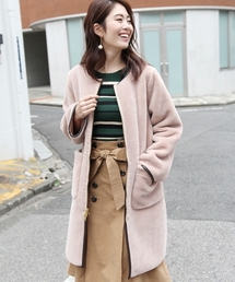 Andemiu | リバーシブルボアコート776466(ダウンジャケット/コート)