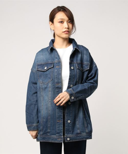Egoist エゴイスト の ロングオーバーデニムジャケット デニムジャケット Wear