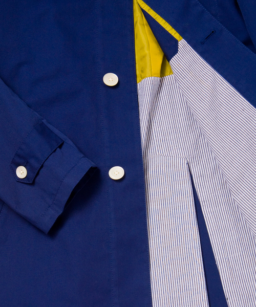 BEAUTY&YOUTH UNITED ARROWS（ビューティーアンドユースユナイテッドアローズ）の「by ∴ TC/ツイル ステンカラーコート◆（ステンカラーコート・メンズ・ベージュ/ネイビー/レッド・SMALL/MEDIUM/LARGE/X-LARGE）」の13枚目の写真