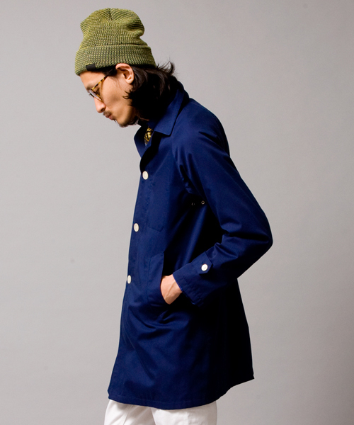 BEAUTY&YOUTH UNITED ARROWS（ビューティーアンドユースユナイテッドアローズ）の「by ∴ TC/ツイル ステンカラーコート◆（ステンカラーコート・メンズ・ベージュ/ネイビー/レッド・SMALL/MEDIUM/LARGE/X-LARGE）」の10枚目の写真