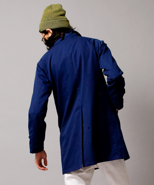 BEAUTY&YOUTH UNITED ARROWS（ビューティーアンドユースユナイテッドアローズ）の「by ∴ TC/ツイル ステンカラーコート◆（ステンカラーコート・メンズ・ベージュ/ネイビー/レッド・SMALL/MEDIUM/LARGE/X-LARGE）」の11枚目の写真