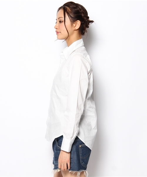 Auntie Rosa(アンティローザ)の「【MANGROVE】 レギュラーシャツ(シャツ/ブラウス・レディース・ホワイト・MEDIUM)」の3枚目の写真