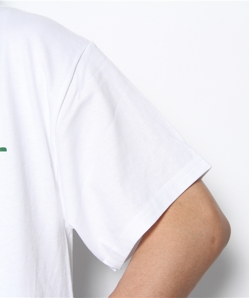 WHO'S WHO gallery（フーズフーギャラリー）の「【THE EMY】ロゴプリントTEE（Tシャツ/カットソー・メンズ・サックスブルー/グリーン/パープル/イエロー・MEDIUM/LARGE）」の7枚目の写真