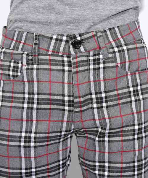 ８(eight)（エイト）の「チェック スキニーパンツ チノパン（チノパンツ・メンズ・ネイビー/ブラウン/グレー/グリーン・MEDIUM/LARGE）」の6枚目の写真