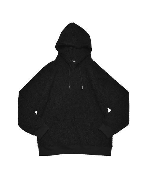 MinoriTY（マイノリティ）の「プードルボアビッグプルパーカー（パーカー・メンズ・ブラック/モカ/グレー/ネイビー・M/L/XL）」の13枚目の写真