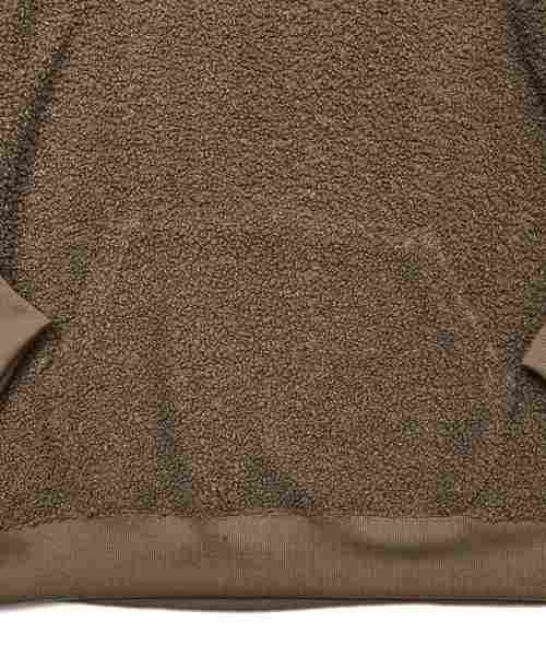 MinoriTY（マイノリティ）の「プードルボアビッグプルパーカー（パーカー・メンズ・ブラック/モカ/グレー/ネイビー・M/L/XL）」の5枚目の写真