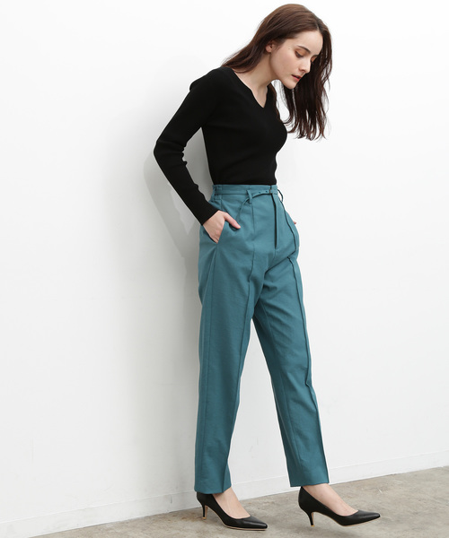 SALON adam et rope'(サロン アダム エ ロペ)の「アーモンドトゥヒールパンプス(パンプス・レディース・ブラック/グリーン/キャメル・22.5cm/23.5cm/24.5cm/23.0cm/24.0cm)」の21枚目の写真