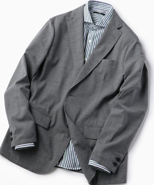SHIPS(シップス)の「SC: CORDURA(R) Combat Wool(R) セットアップ 2ボタン ジャケット(テーラードジャケット・メンズ・ネイビー/グレー・SMALL/MEDIUM/LARGE/X-LARGE)」の11枚目の写真