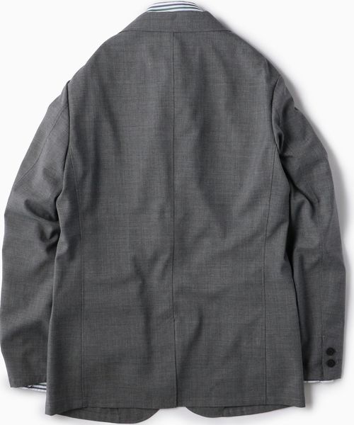 SHIPS(シップス)の「SC: CORDURA(R) Combat Wool(R) セットアップ 2ボタン ジャケット(テーラードジャケット・メンズ・ネイビー/グレー・SMALL/MEDIUM/LARGE/X-LARGE)」の9枚目の写真