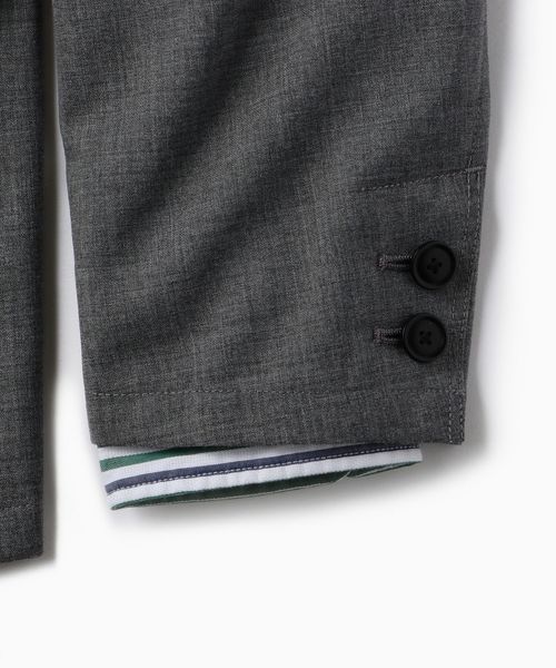 SHIPS(シップス)の「SC: CORDURA(R) Combat Wool(R) セットアップ 2ボタン ジャケット(テーラードジャケット・メンズ・ネイビー/グレー・SMALL/MEDIUM/LARGE/X-LARGE)」の6枚目の写真