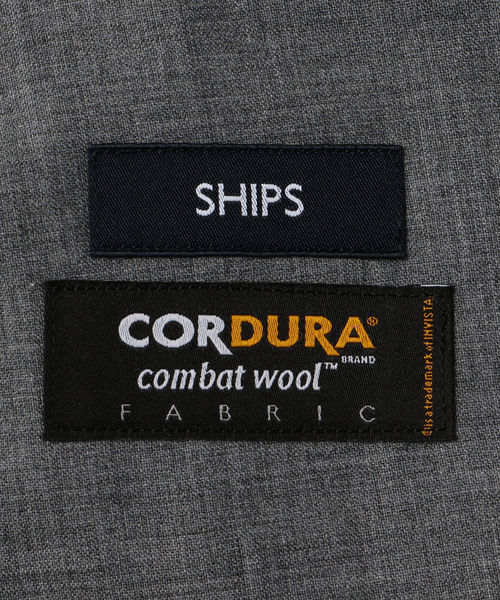 SHIPS(シップス)の「SC: CORDURA(R) Combat Wool(R) セットアップ 2ボタン ジャケット(テーラードジャケット・メンズ・ネイビー/グレー・SMALL/MEDIUM/LARGE/X-LARGE)」の5枚目の写真
