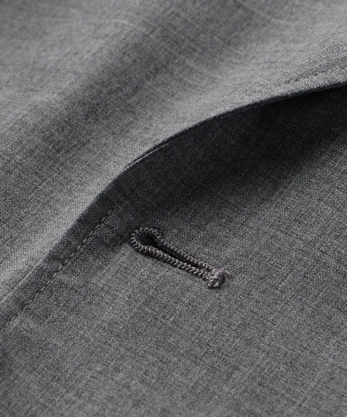 SHIPS(シップス)の「SC: CORDURA(R) Combat Wool(R) セットアップ 2ボタン ジャケット(テーラードジャケット・メンズ・ネイビー/グレー・SMALL/MEDIUM/LARGE/X-LARGE)」の4枚目の写真