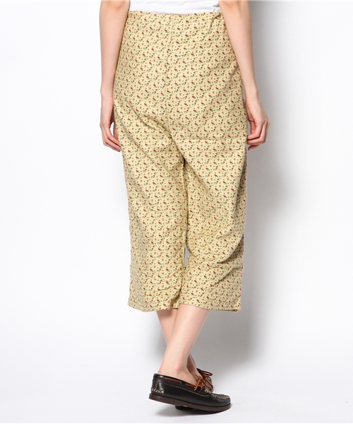 BEAMS BOY（ビームスボーイ）の「◎BEAMS BOY / フラワーネルイージーパンツ **（その他パンツ・レディース・ベージュ/ライトブラウン・ONE SIZE）」の4枚目の写真