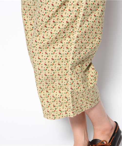 BEAMS BOY（ビームスボーイ）の「◎BEAMS BOY / フラワーネルイージーパンツ **（その他パンツ・レディース・ベージュ/ライトブラウン・ONE SIZE）」の8枚目の写真