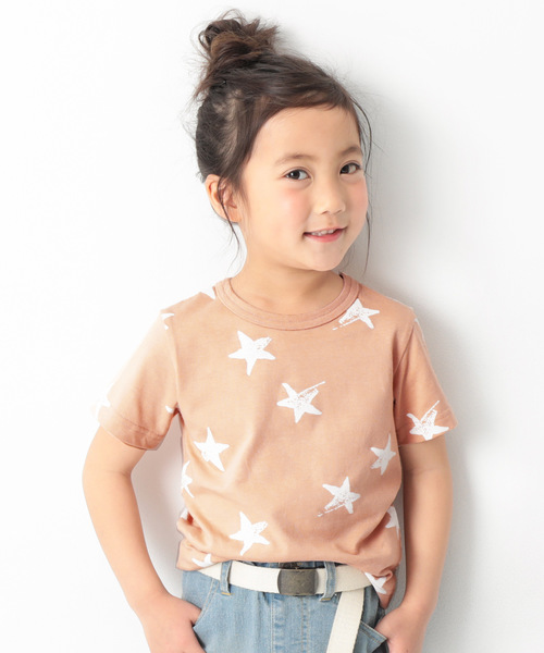 devirock(デビロック)の「総柄Tシャツ(Tシャツ/カットソー・キッズ・ピンク系その他/グリーン系その他/ブラック系その他2/ホワイト系その他/ブラック系その他・120cm/160cm/100cm/130cm/110cm/150cm/140cm)」の5枚目の写真