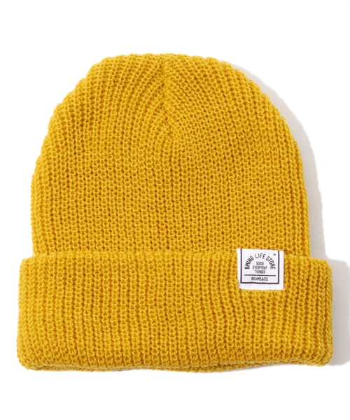 B:MING by BEAMS（ビーミングバイビームス）の「ビーミング by ビームス / KIDSワッチキャップ（ニットキャップ/ビーニー・キッズ・ネイビー/ブルー/レッド/イエロー/グレー・M(105-115)/S(95-105)）」の5枚目の写真