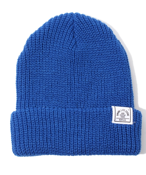 B:MING by BEAMS（ビーミングバイビームス）の「ビーミング by ビームス / KIDSワッチキャップ（ニットキャップ/ビーニー・キッズ・ネイビー/ブルー/レッド/イエロー/グレー・M(105-115)/S(95-105)）」の4枚目の写真