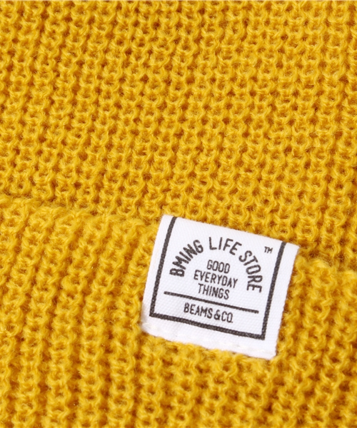 B:MING by BEAMS（ビーミングバイビームス）の「ビーミング by ビームス / KIDSワッチキャップ（ニットキャップ/ビーニー・キッズ・ネイビー/ブルー/レッド/イエロー/グレー・M(105-115)/S(95-105)）」の8枚目の写真