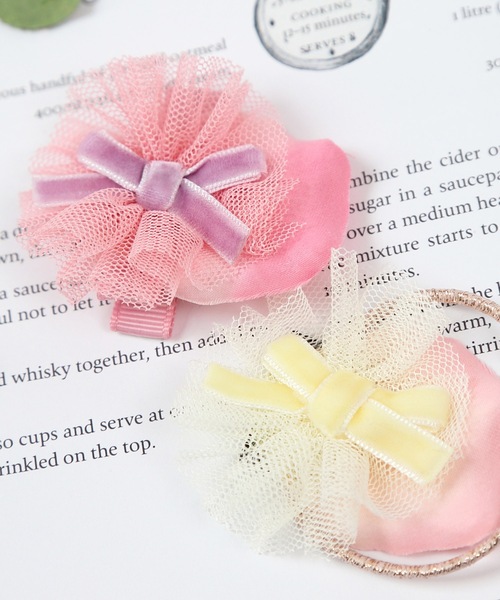 panpantutu（パンパンチュチュ）の「お花のヘアピン(2個セット)（ヘアピン・キッズ・ピンク/イエロー/ブルー・FREE）」の11枚目の写真