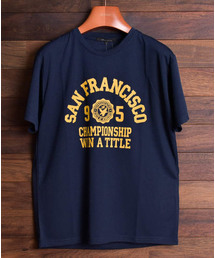 【Ab】Wフェイスメッシュアメカジ半袖Tシャツ