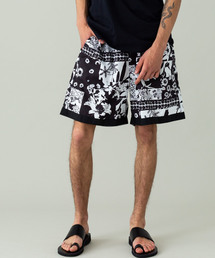 【F-LAGSTUF-F】別注フラワースイムショーツ