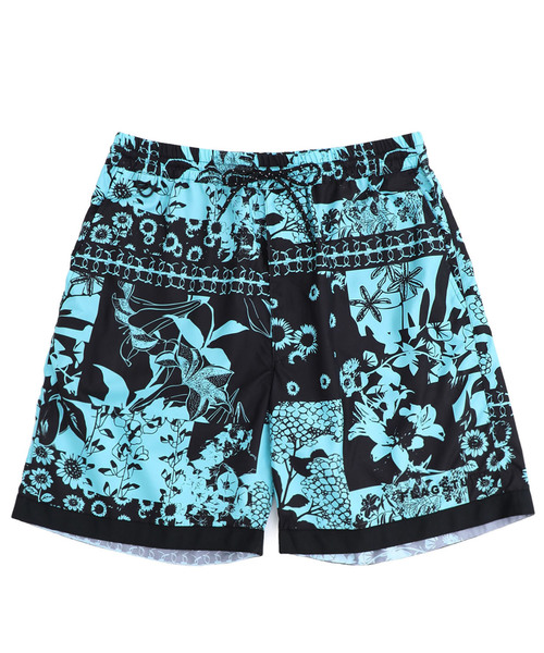 F-LAGSTUF-F（フラグスタフ）の「【F-LAGSTUF-F】別注フラワースイムショーツ（その他パンツ・メンズ・ブラック/サックスブルー・M/L/XL）」の13枚目の写真