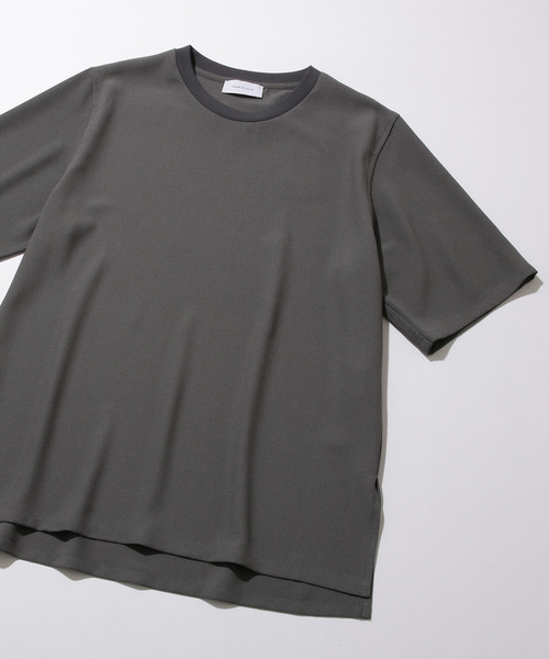 ADAM ET ROPE'(アダムエロペ)の「MICROSHARK 布帛TEE(Tシャツ/カットソー・メンズ・ネイビー/ブラウン系その他3/ブルー系その他3・M/L)」の3枚目の写真