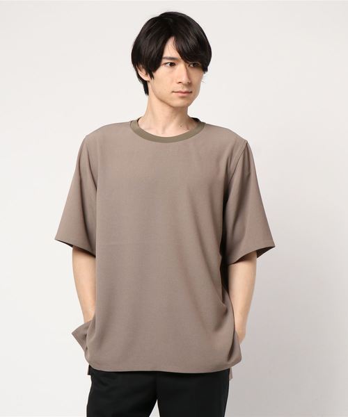 ADAM ET ROPE'(アダムエロペ)の「MICROSHARK 布帛TEE(Tシャツ/カットソー・メンズ・ネイビー/ブラウン系その他3/ブルー系その他3・M/L)」の9枚目の写真